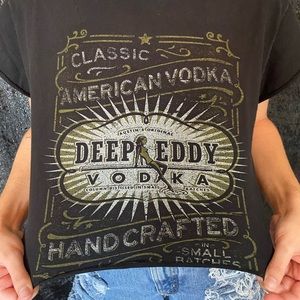 Deep Eddy Vodka crop tee